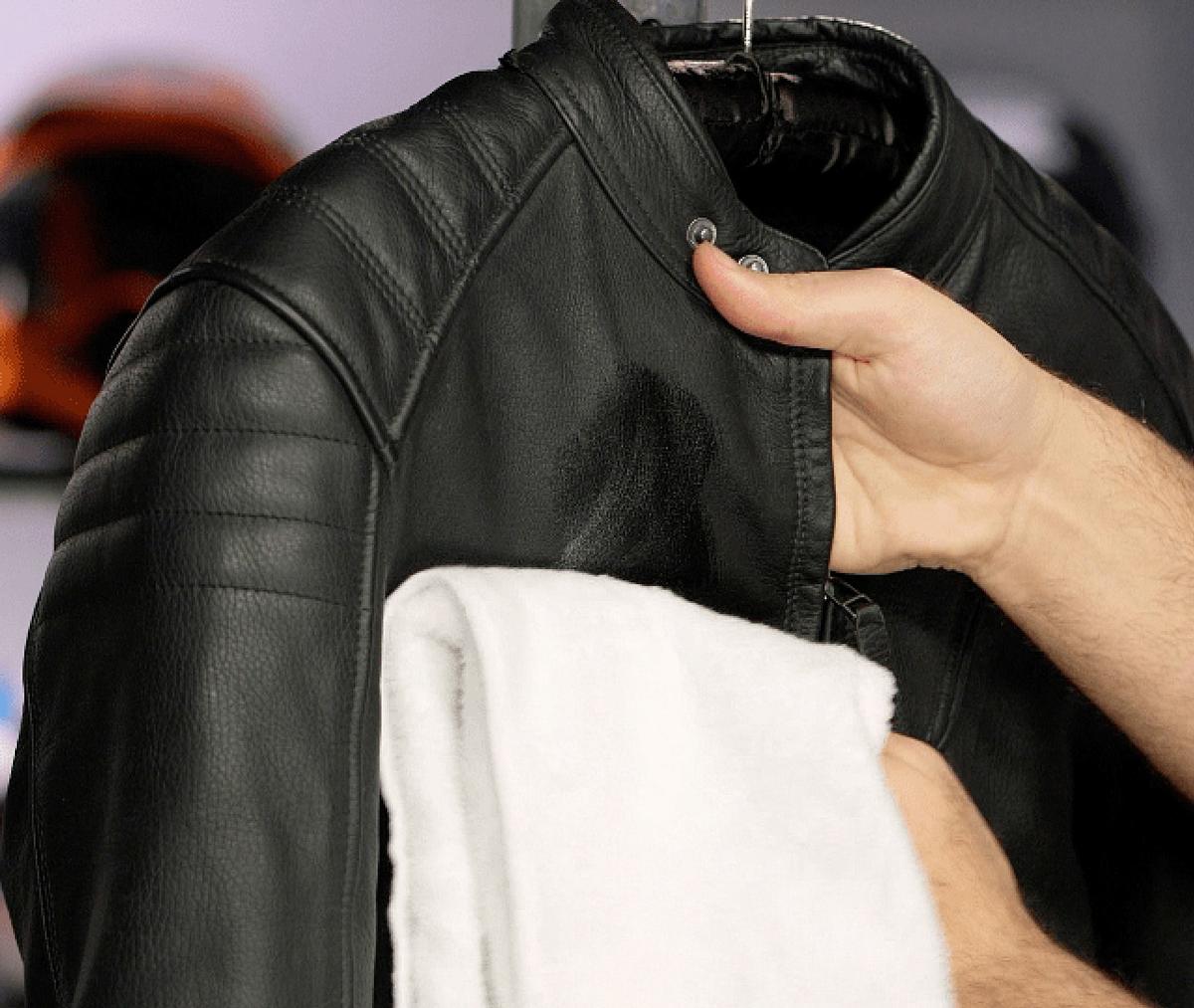 Leather jacket cleaners